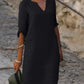 Josette | Elegant kjole med V-hals