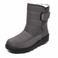 Botas de neve impermeáveis e à prova de vento para mulheres - botas de inverno quentes para neve e chuva