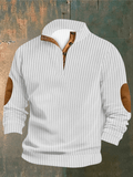 COOPER - RIPPED SWEATER MIT HOHEM KRAGEN