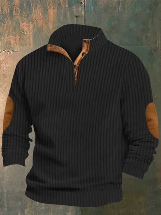 COOPER - PULL-OVER DÉCHIRÉ AVEC DES CHEVEUX LONGS