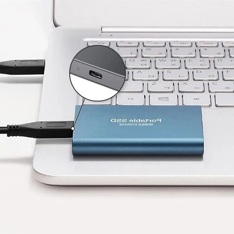 Ultrahurtig ekstern SSD - bærbar