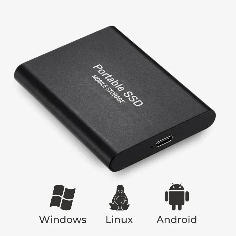 Ultrahurtig ekstern SSD - bærbar