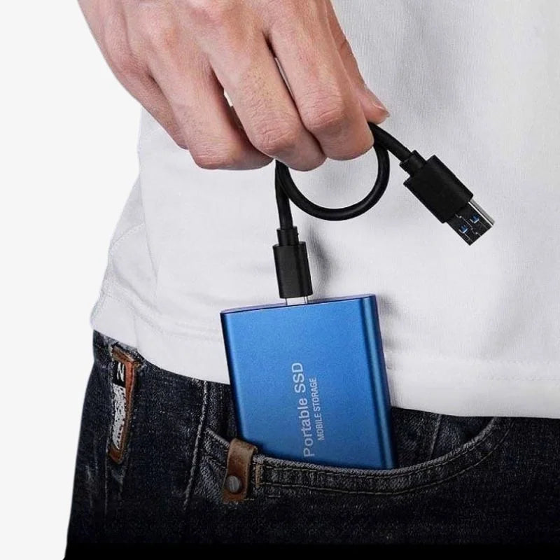 Ultrahurtig ekstern SSD - bærbar
