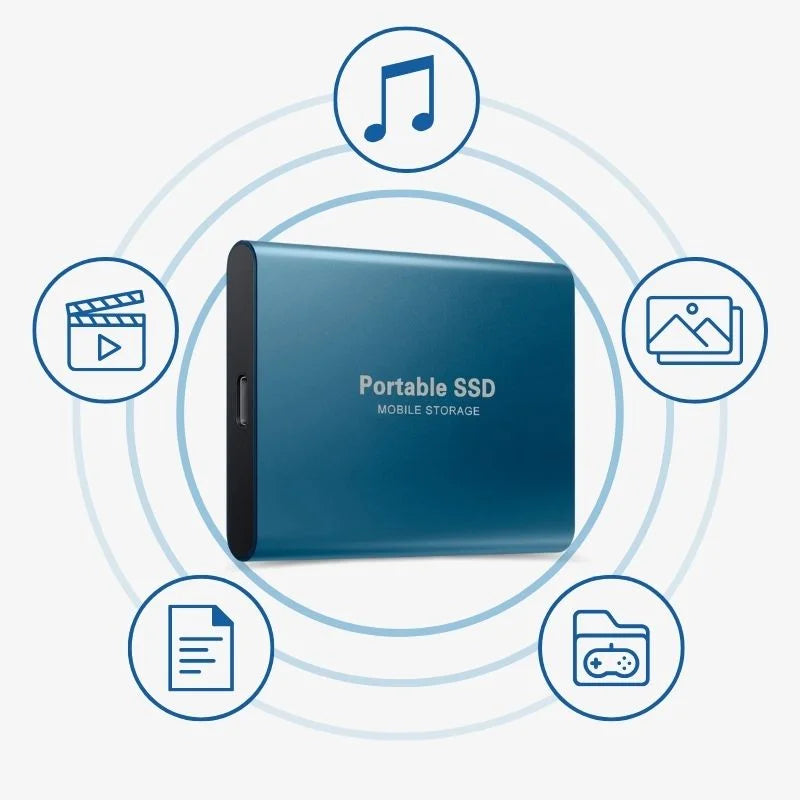 Ultrahurtig ekstern SSD - bærbar