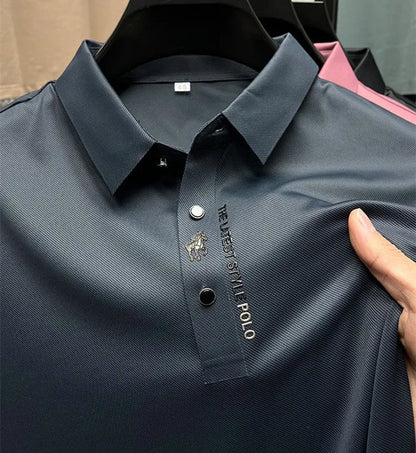 Krølfri poloshirt til mænd